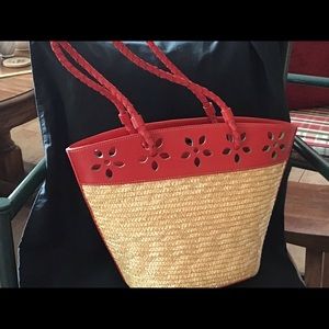 Preston & York Straw Purse